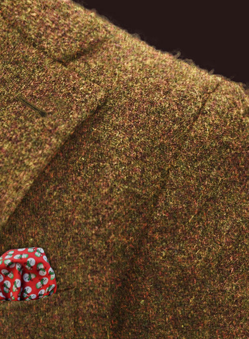 Harris Tweed Kelso Brown Jacket - StudioSuits
