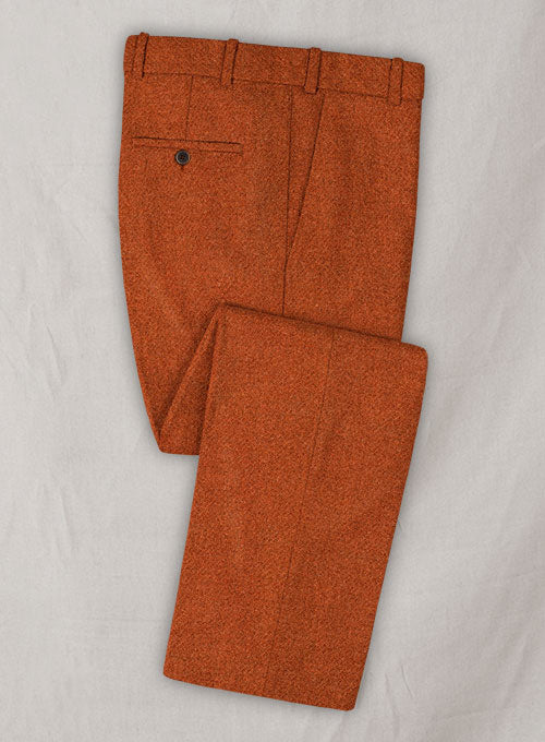 Harris Tweed Spring Orange Suit - StudioSuits