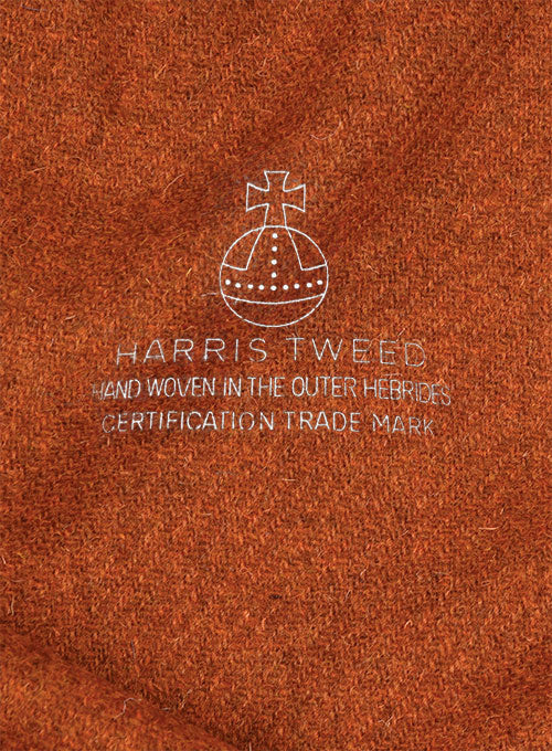 Harris Tweed Spring Orange Suit - StudioSuits