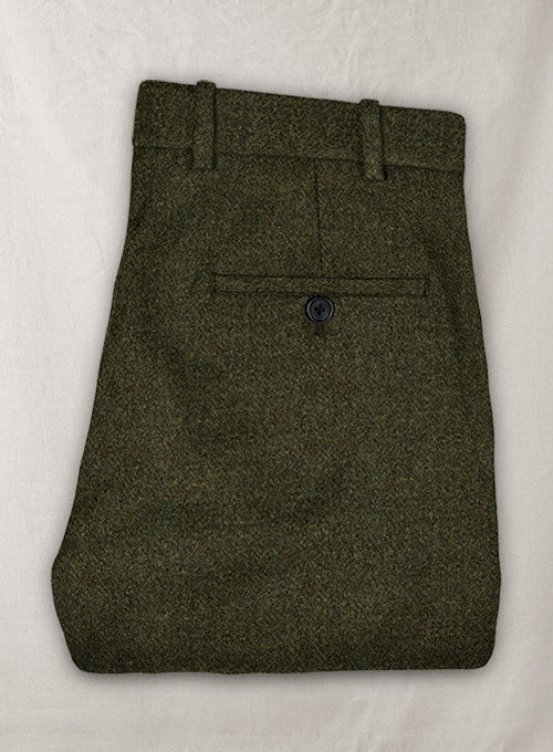 Harris Tweed Tobermory Green Suit - StudioSuits