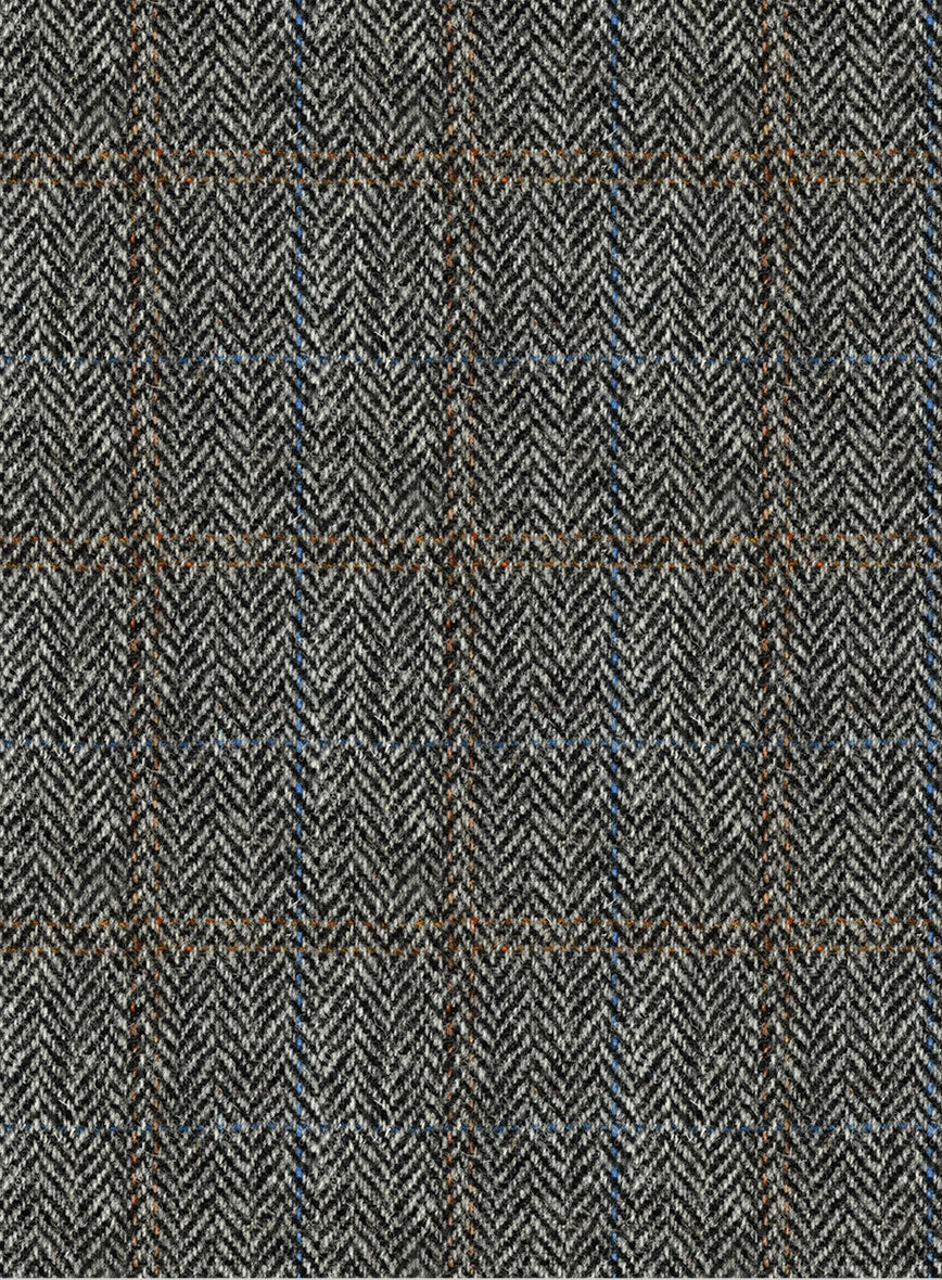 Harris Tweed Country Gray Suit - StudioSuits