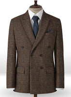 Harris Tweed Country Dark Brown Jacket - StudioSuits