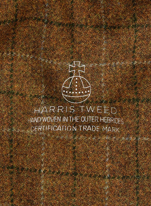 Harris Tweed Albro Rust Pants - StudioSuits