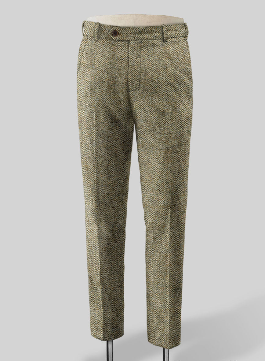 Harris Tweed Barley Brown Suit - StudioSuits