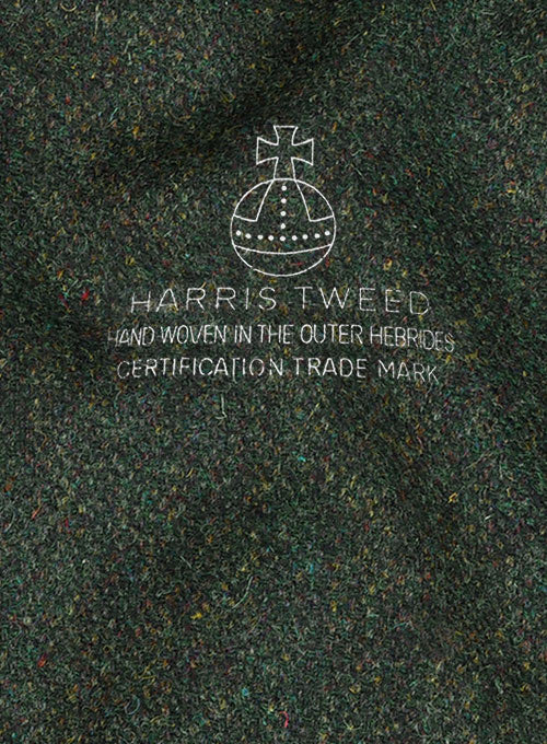 Harris Tweed Barley Green Pants - StudioSuits