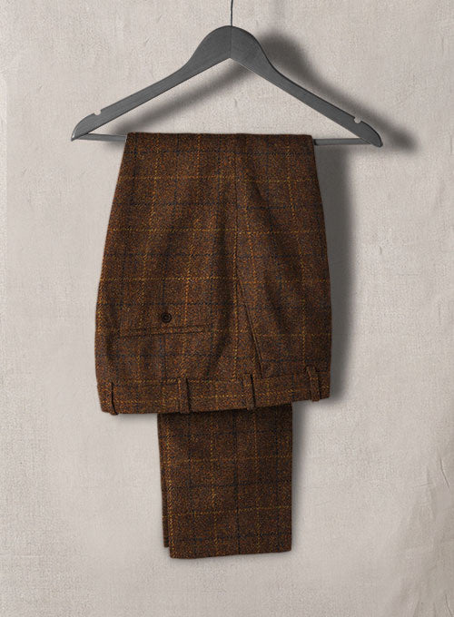 Harris Tweed Ebasti Rust Suit - StudioSuits