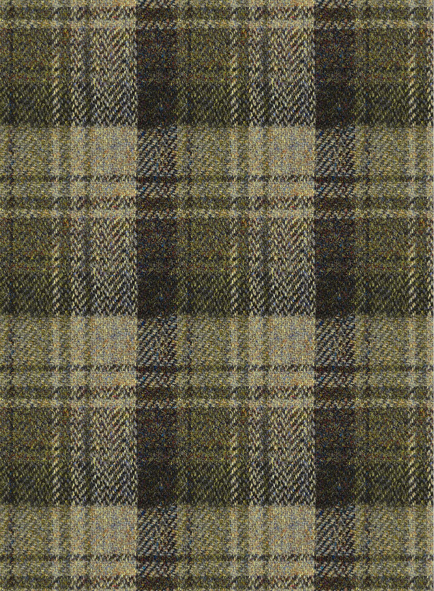 Harris Tweed Green Tartan Jacket - StudioSuits