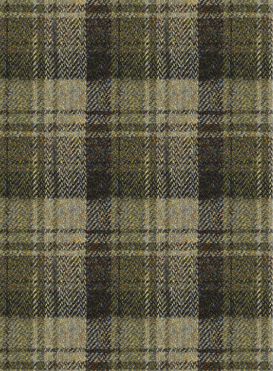 Harris Tweed Green Tartan Jacket - StudioSuits