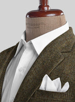 Harris Tweed Ridge Brown Herringbone Jacket - StudioSuits