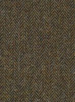 Harris Tweed Ridge Brown Herringbone Jacket - StudioSuits