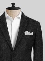 Harris Tweed Royal Charcoal Jacket - StudioSuits