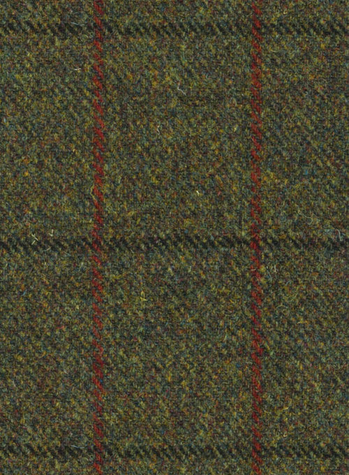 Harris Tweed Seaforth Green Jacket - StudioSuits