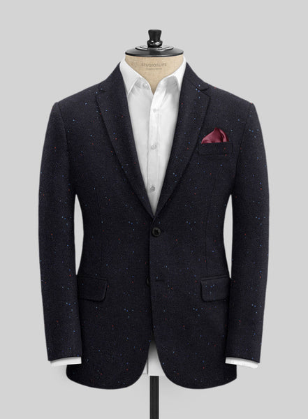 harristwednavyspeckledjktlook_