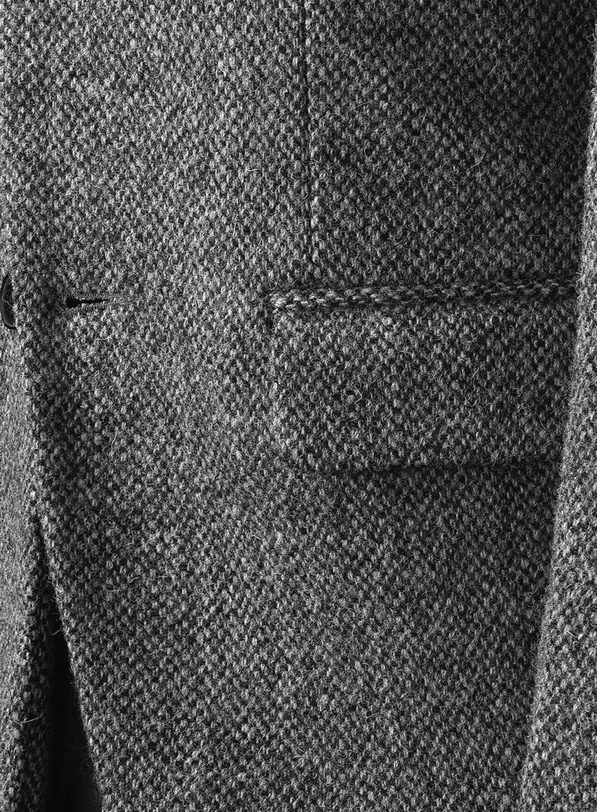 Harris Tweed Barley Gray Jacket II - StudioSuits