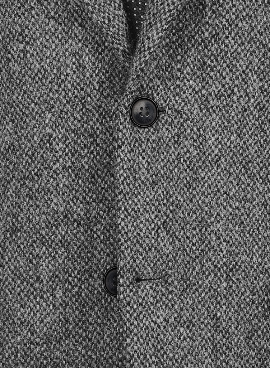 Harris Tweed Barley Gray Suit - StudioSuits
