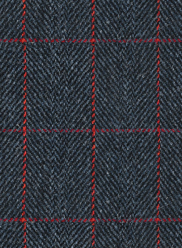 Harris Tweed Blue Checks Jacket - StudioSuits