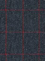 Harris Tweed Blue Checks Jacket - StudioSuits