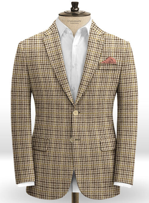 Harris Tweed Classic Beige Suit - StudioSuits
