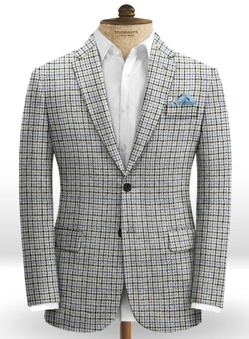 Harris Tweed Classic White Suit - StudioSuits