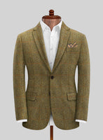 Harris Tweed Country Brown Check Jacket - StudioSuits