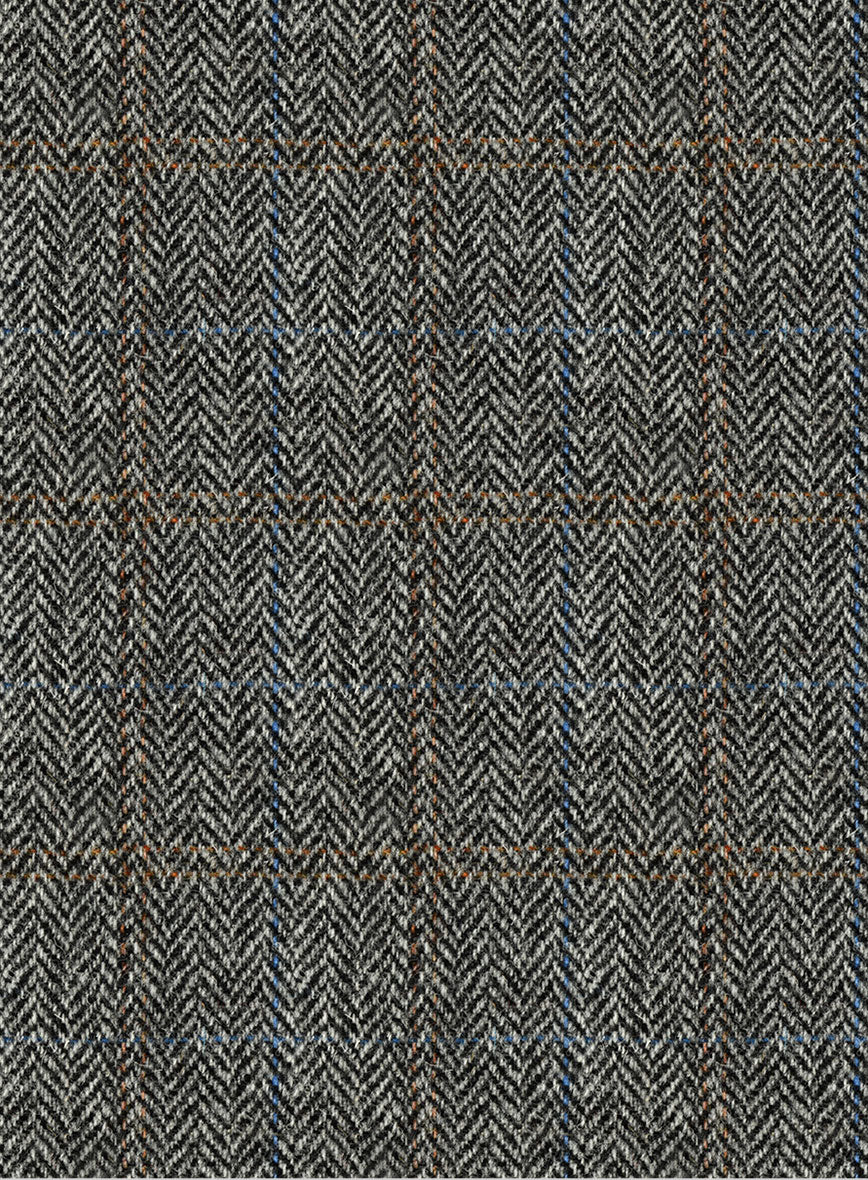 Harris Tweed Country Gray Jacket - StudioSuits