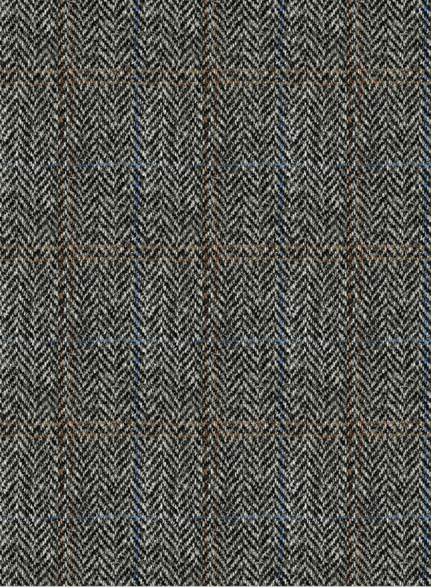 Harris Tweed Country Gray Pants - StudioSuits