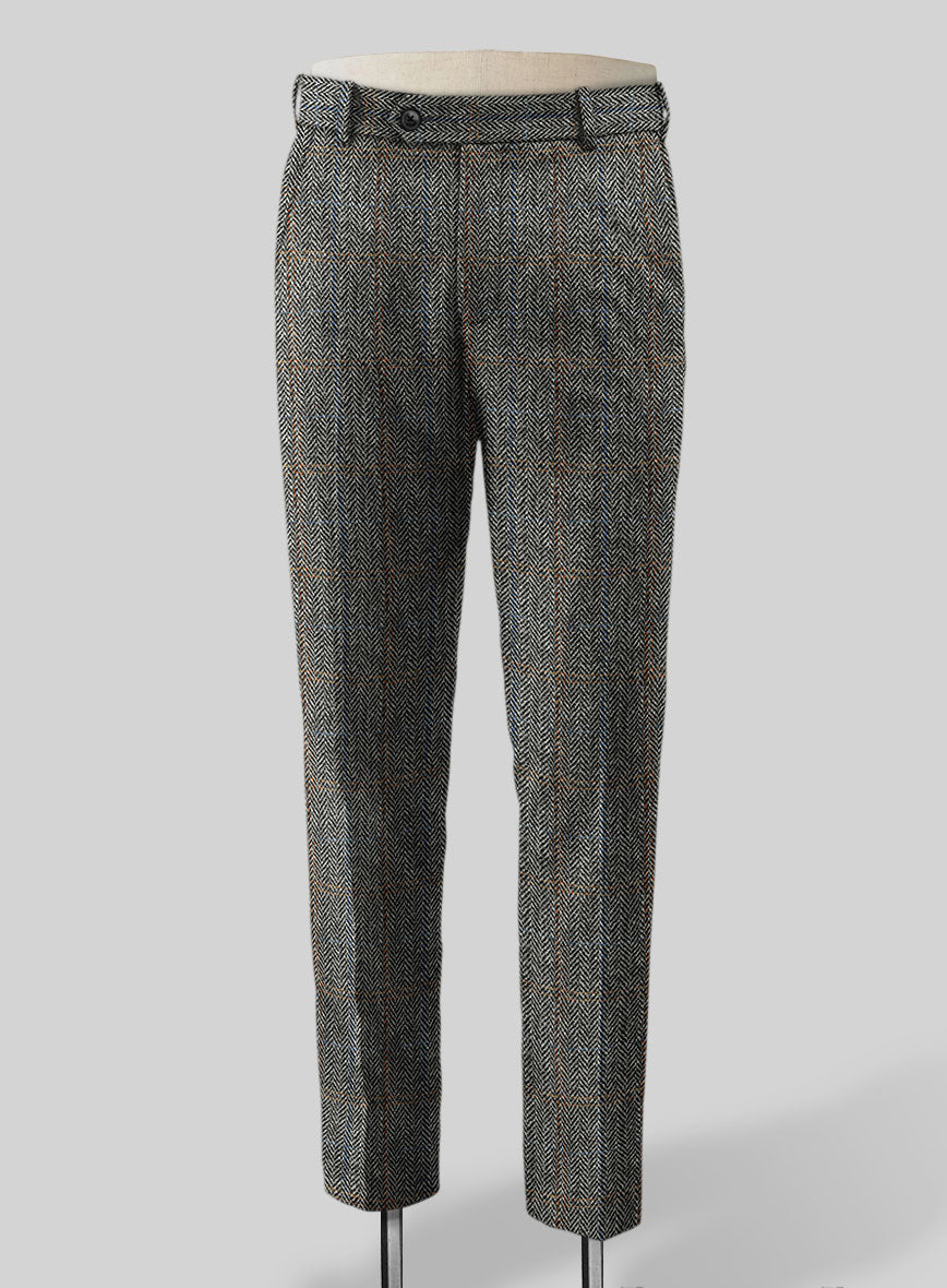 Harris Tweed Country Gray Suit - StudioSuits