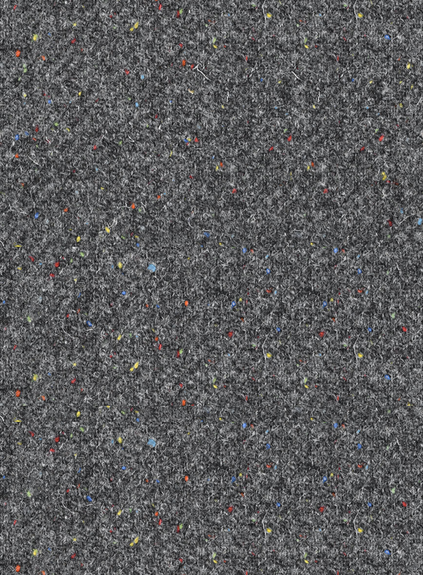 Harris Tweed Gray Speckled Suit - StudioSuits