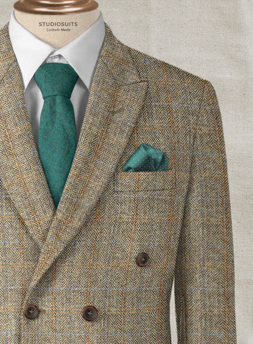 Harris Tweed Ranger Brown Jacket - StudioSuits