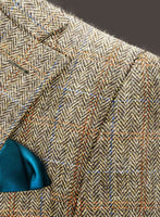 Harris Tweed Ranger Brown Jacket - StudioSuits