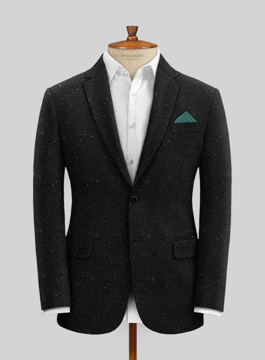 Harris Tweed Salt Pepper Speckled Jacket - StudioSuits