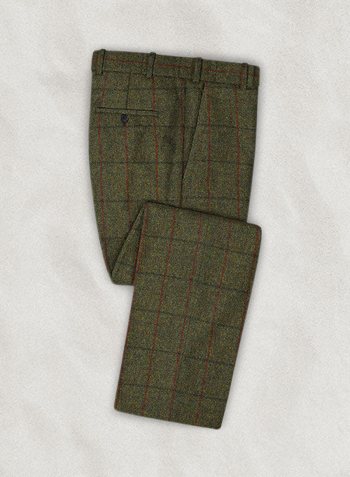 Harris Tweed Seaforth Green Suit - StudioSuits
