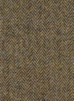 Harris Tweed Hebridean Brown Herringbone Jacket - StudioSuits