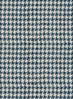 Harris Tweed Houndstooth Indi Blue Jacket - StudioSuits