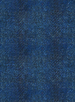 Harris Tweed Scot Blue Jacket - StudioSuits