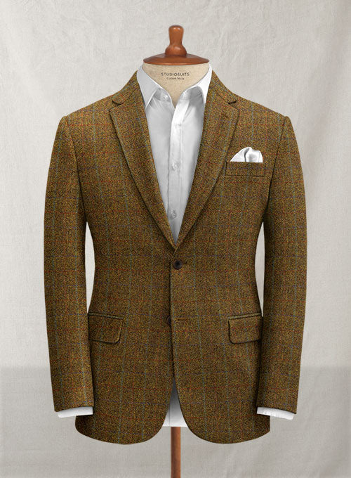Harris Tweed Highland Rust Jacket - StudioSuits