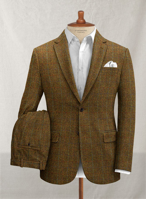 Harris Tweed Highland Rust Suit - StudioSuits