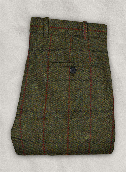 Harris Tweed Seaforth Green Suit - StudioSuits
