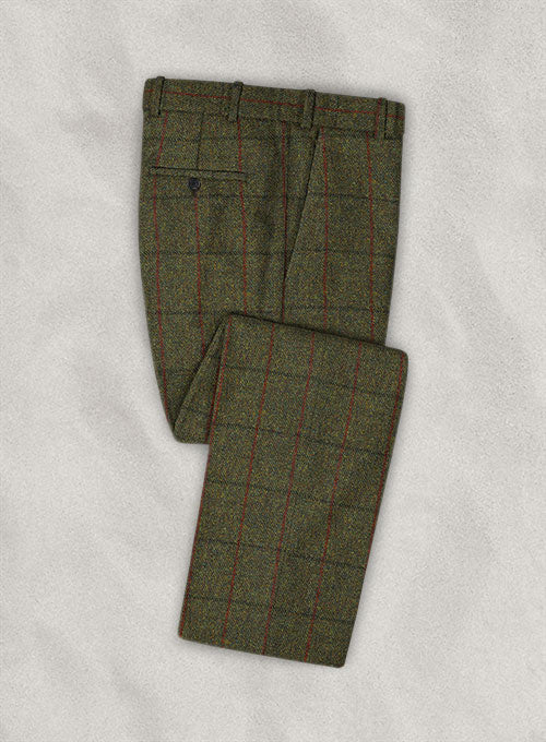 Harris Tweed Seaforth Green Suit - StudioSuits