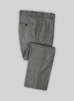 Highlander Heavy Honeycomb Gray Tweed Pants - StudioSuits
