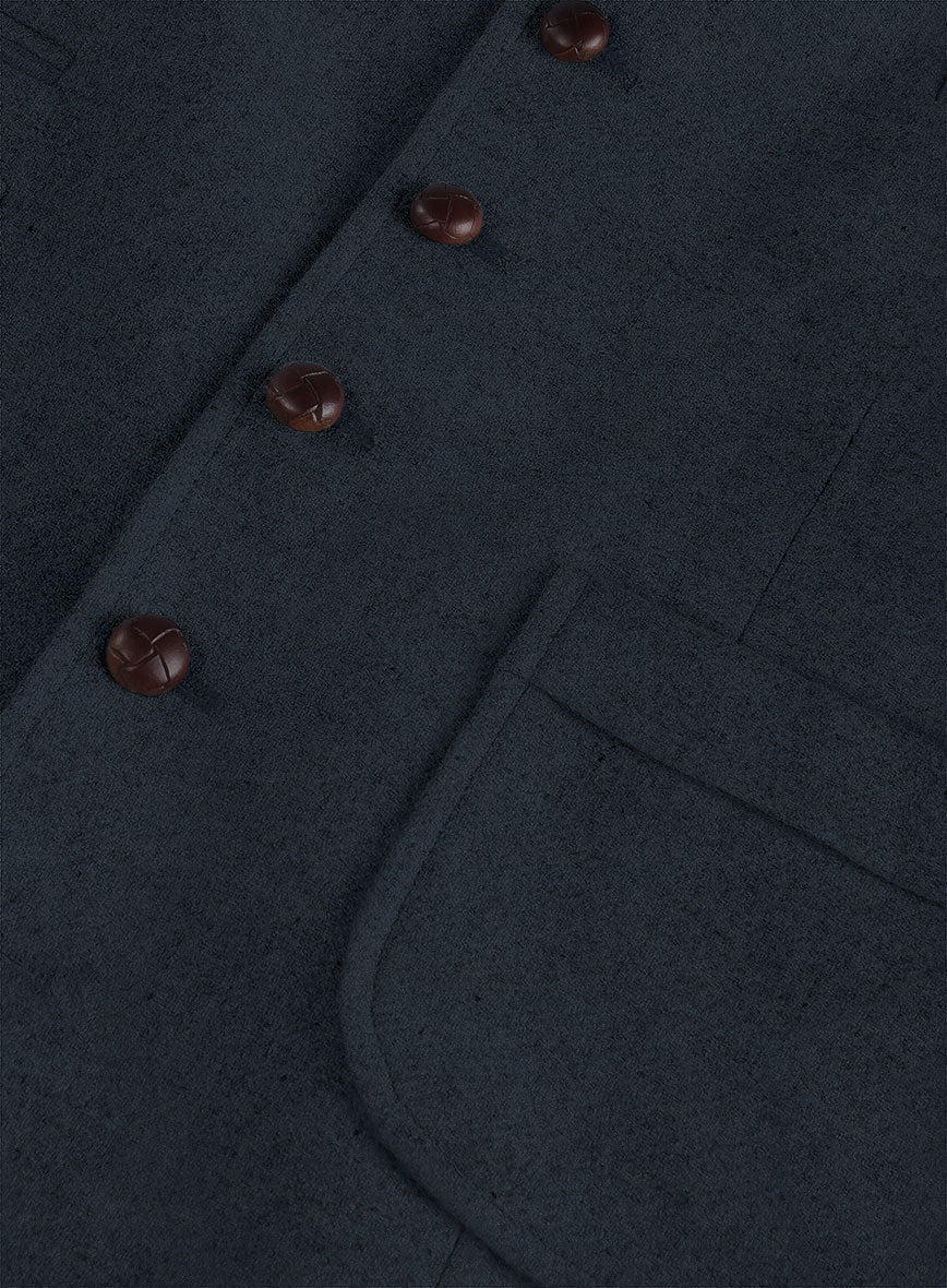 Highlander Blue Tweed Hunting Vest - StudioSuits