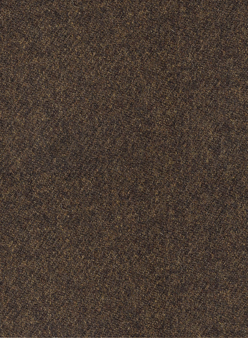 Highlander Dark Brown Tweed -GQ Overcoat - StudioSuits