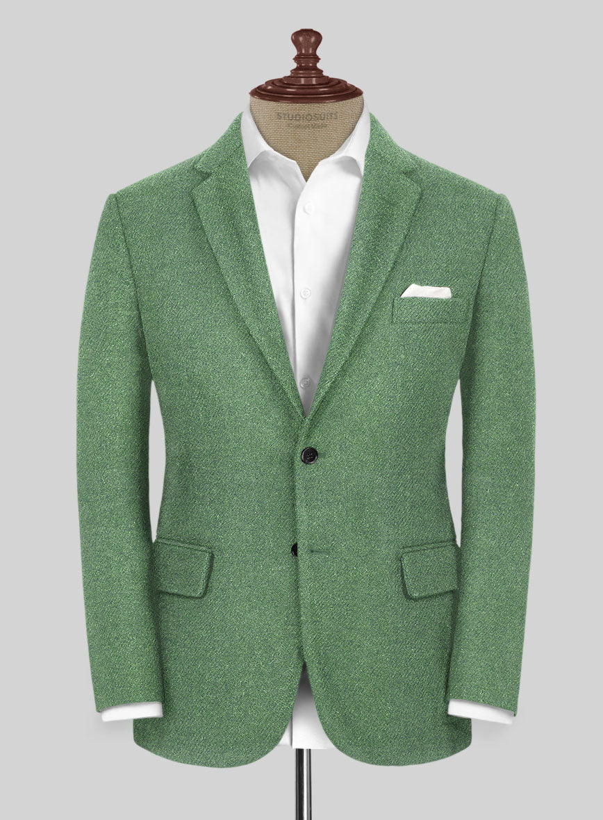 Highlander Heavy Paris Green Tweed Suit - StudioSuits