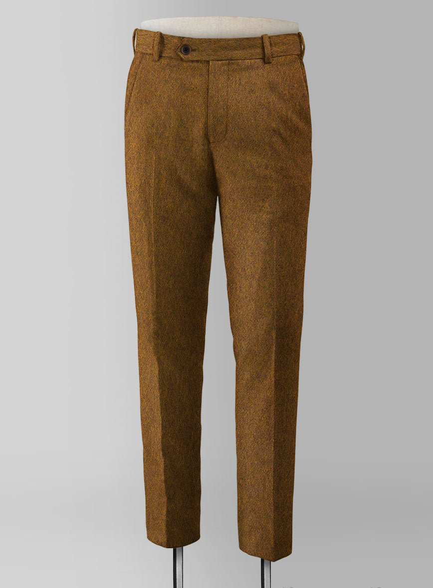 Highlander Heavy Rust Tweed Pants - StudioSuits