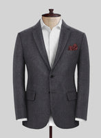 Highlander Charcoal Tweed Jacket - StudioSuits