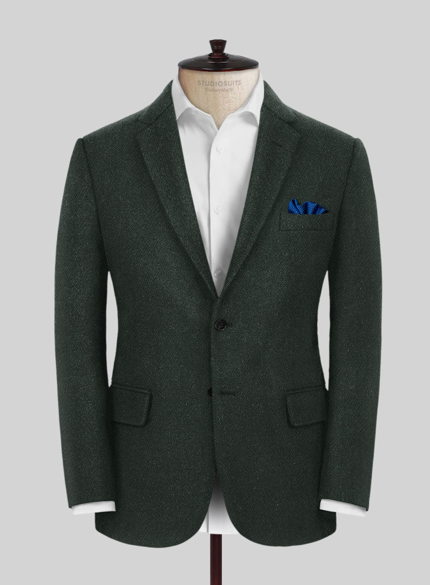 Highlander Dark Green Tweed Suit - StudioSuits