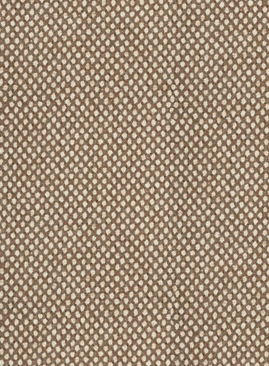 Highlander Heavy Honeycomb Brown Tweed Pants - StudioSuits