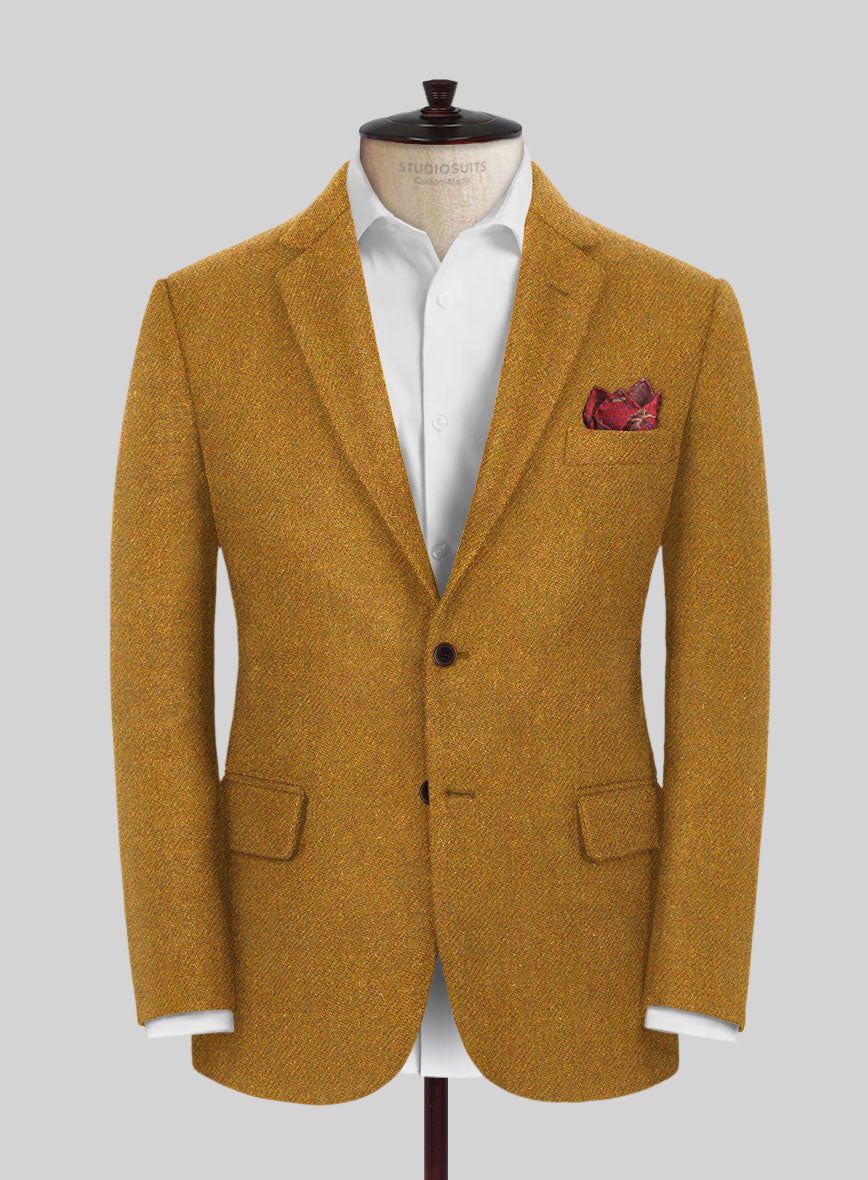 Highlander Mustard Tweed Jacket - StudioSuits