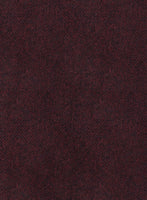 Highlander Sangria Tweed Pea Coat - StudioSuits