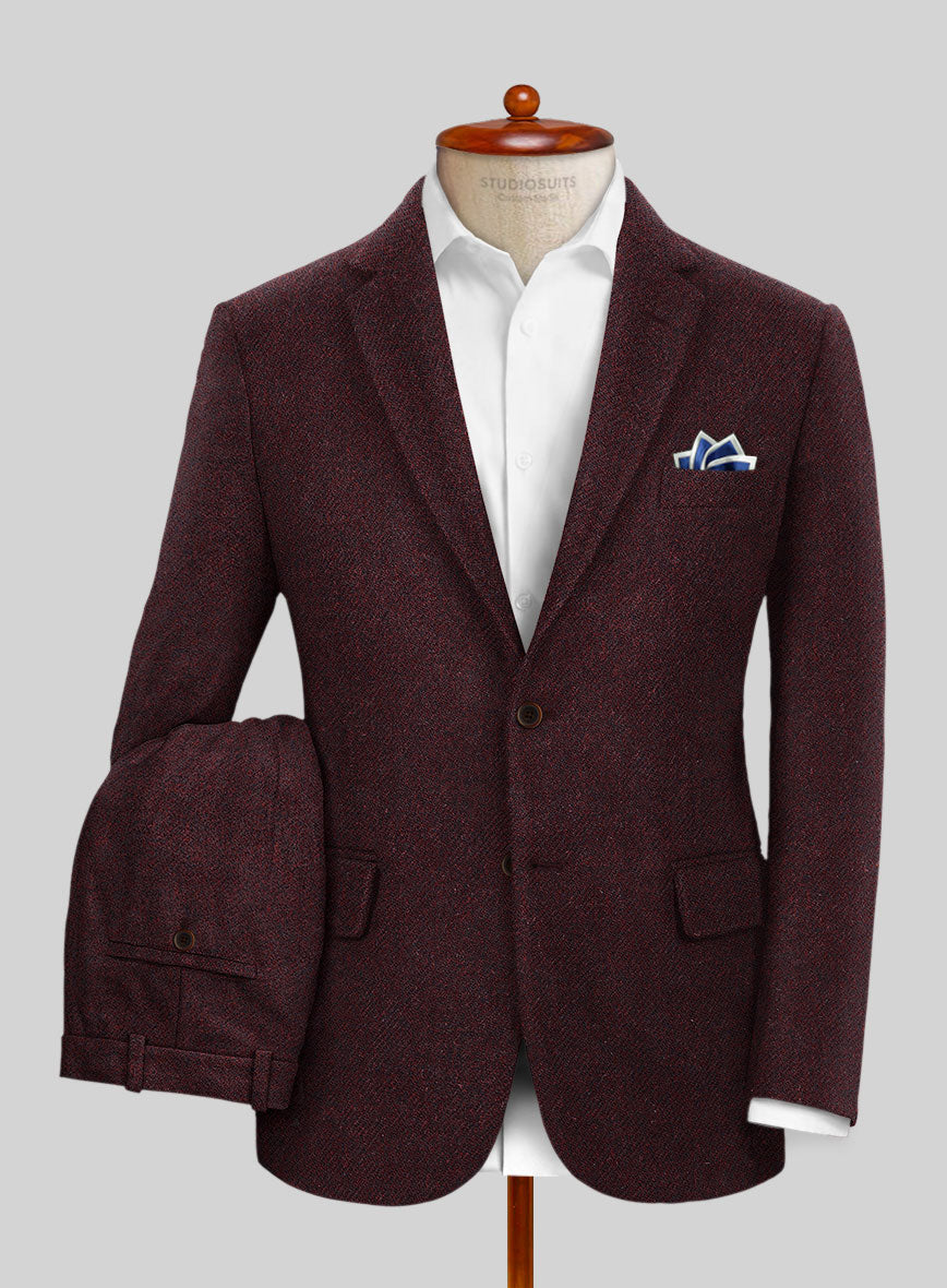 Highlander Sangria Tweed Suit – StudioSuits
